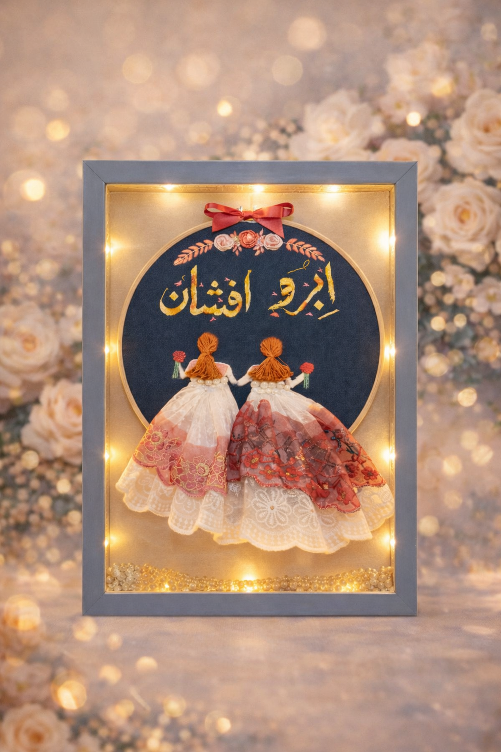 Threads of Togetherness_Embroidered Frame_ A4 size