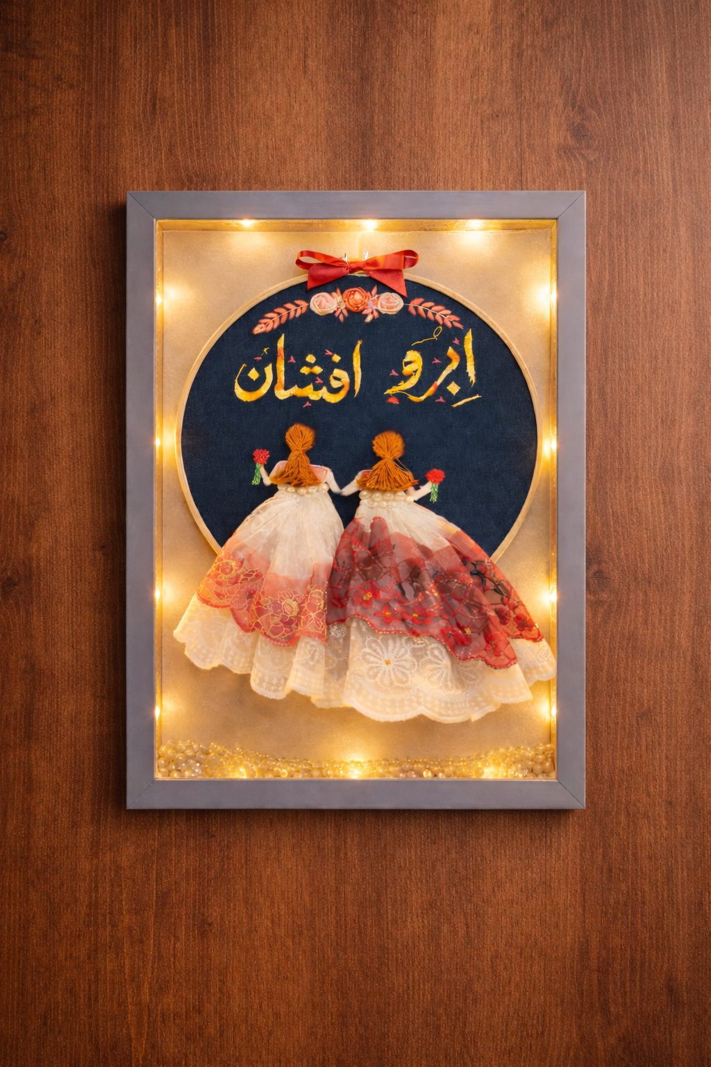 Threads of Togetherness_Embroidered Frame_ A4 size