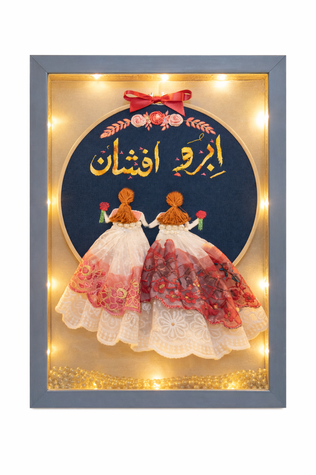 Threads of Togetherness_Embroidered Frame_ A4 size